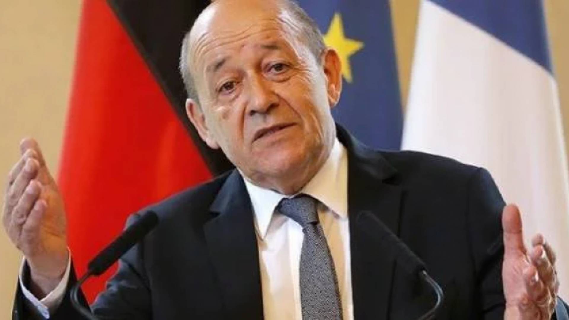 وزير الخارجية الفرنسي جان إيف لو دريان