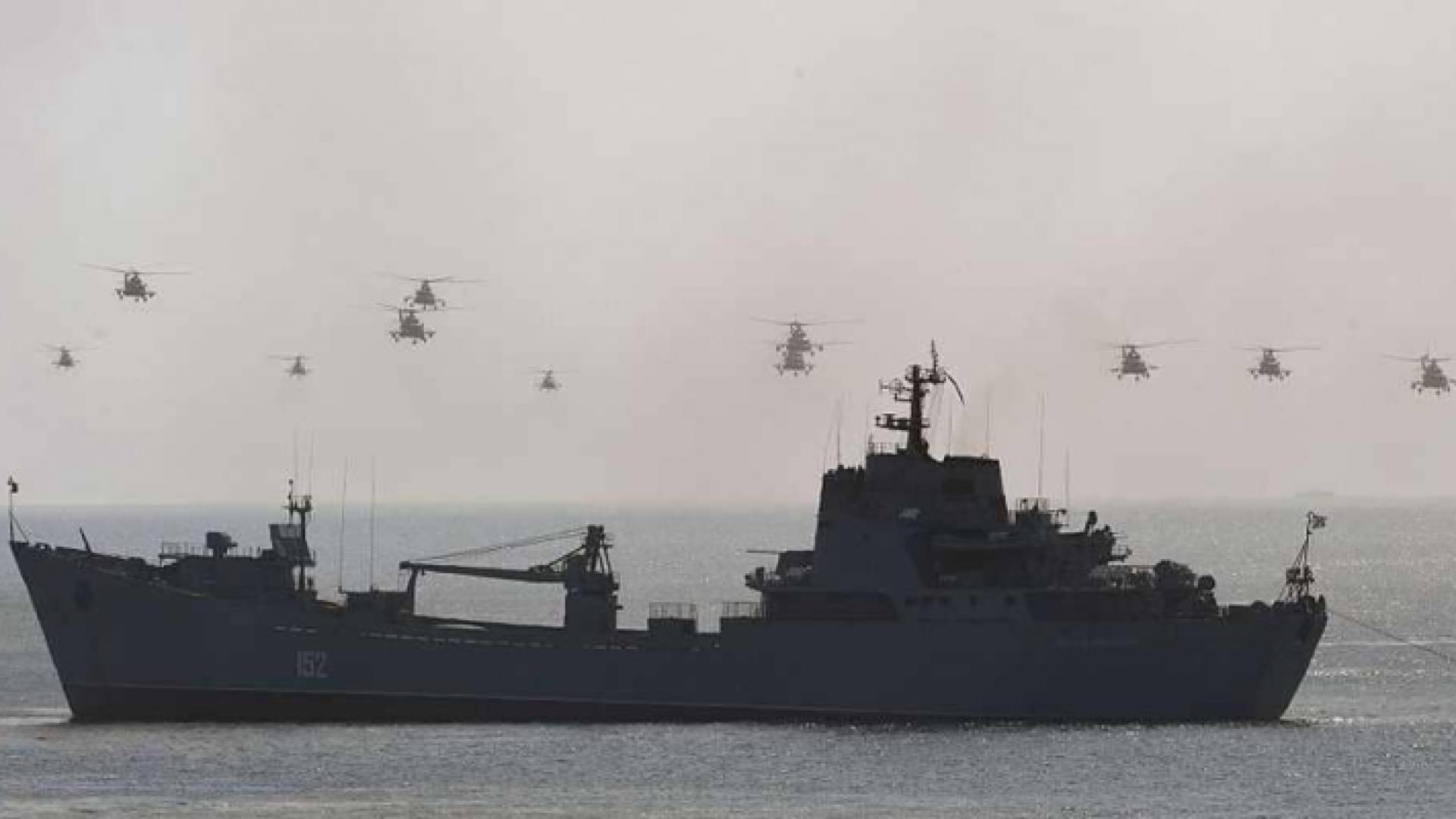 فرقاطة روسية في المياه السورية