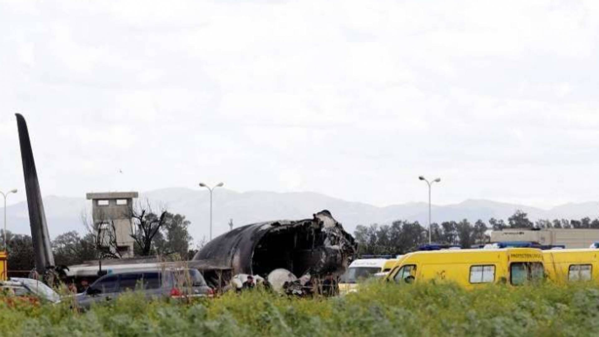 الطائرة الجزائرية المنكوبة