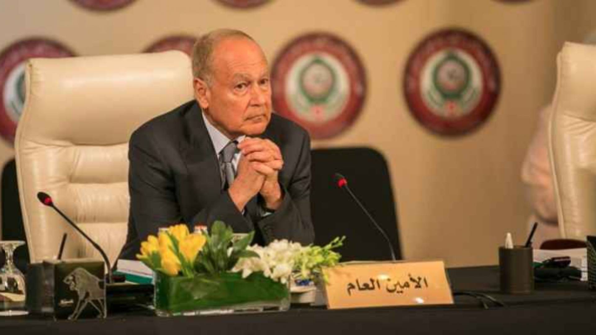 ارشيفيةالأمين العام لجامعة الدول العربية أحمد ابو الغيط