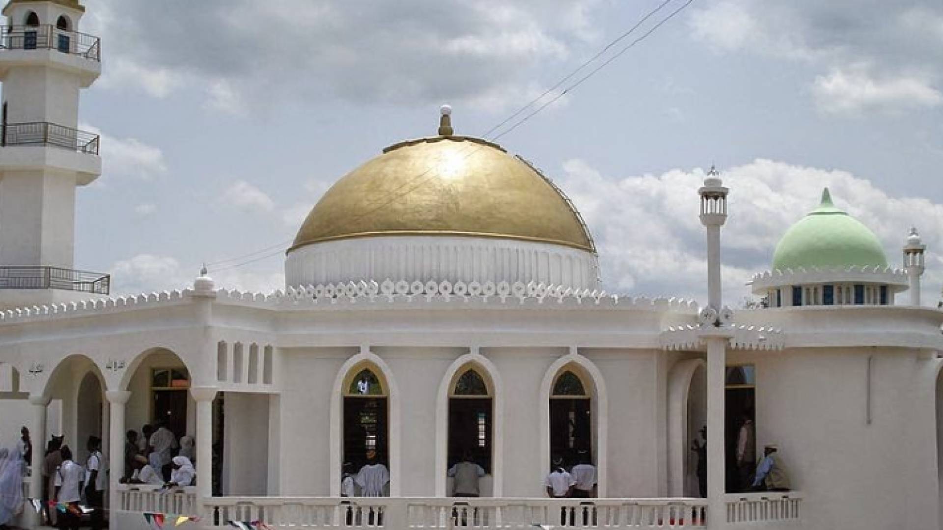 أحد المساجد في غانا