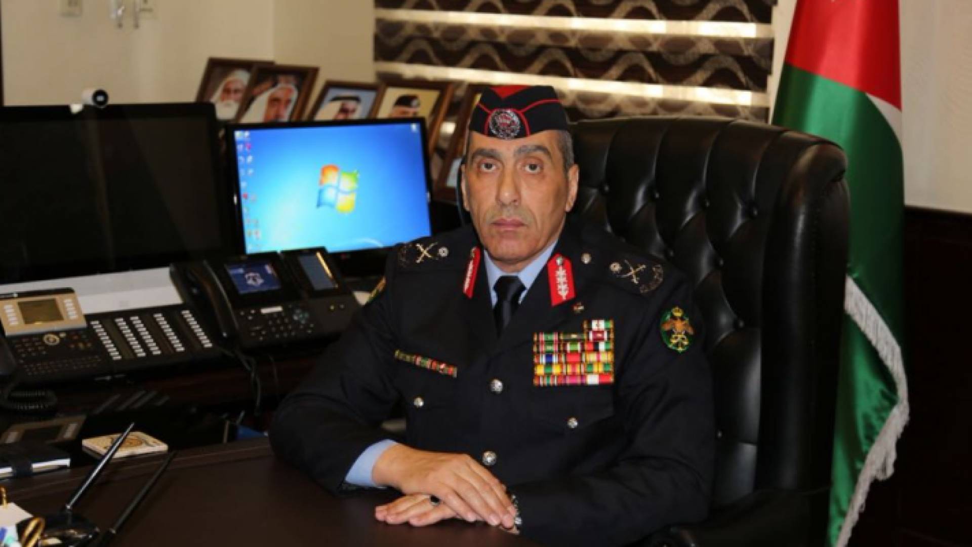مدير الأمن العام اللواء فاضل الحمود