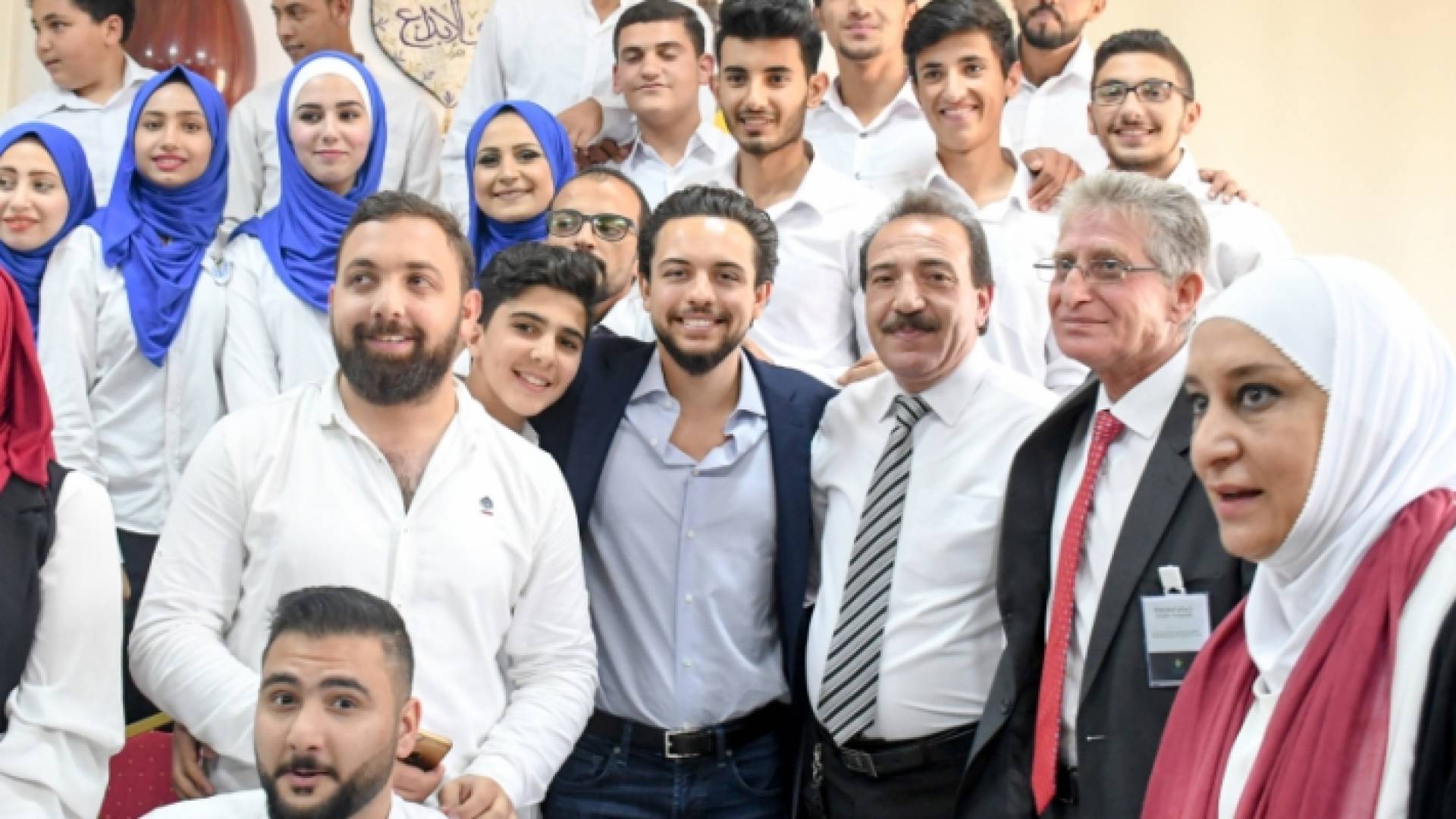 ولي العهد يزور نادي الإبداع – الكرك وقلعة الكرك