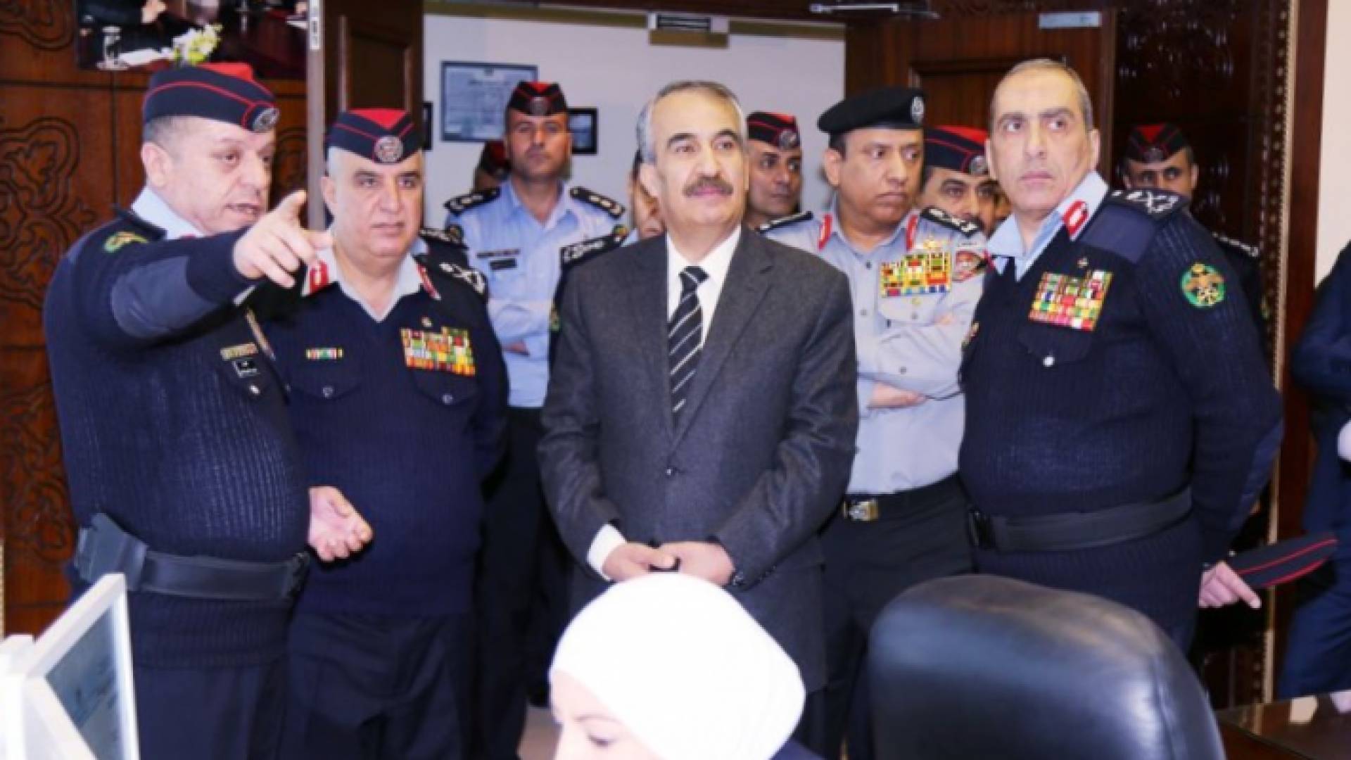 جانب من الزيارة