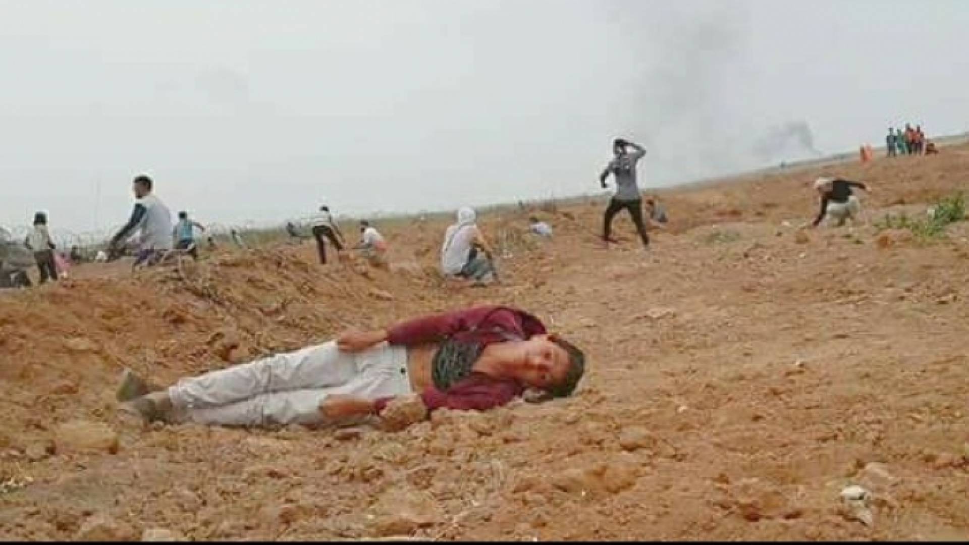 الشهيد محمد أيوب الذي استشهد برصاص الاحتلال على حدود غزة