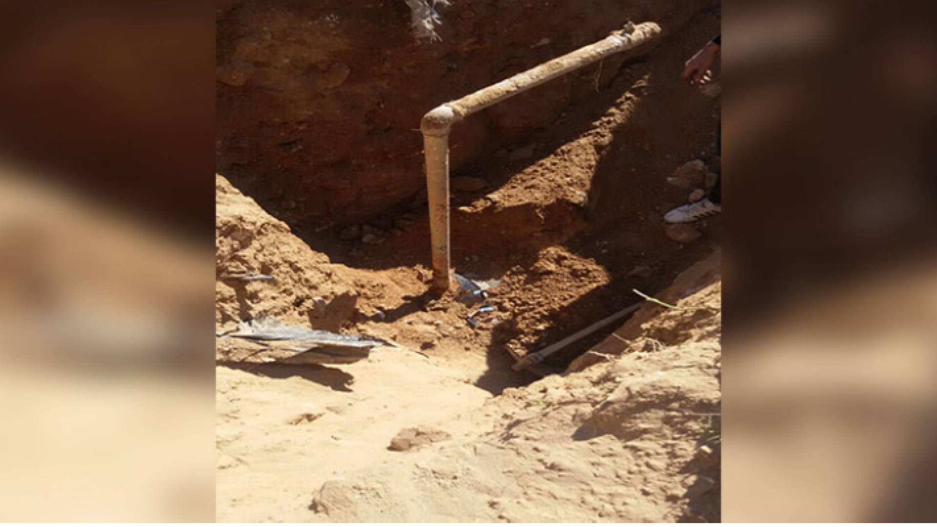 جانب من الاعتداءات التي تم ضبطها