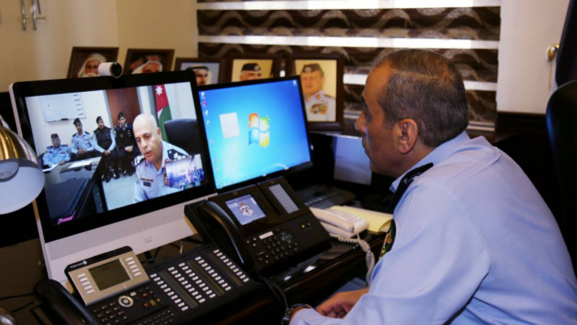 الحمود يكرم 3 من مرتبات قيادة أمن إقليم العقبة