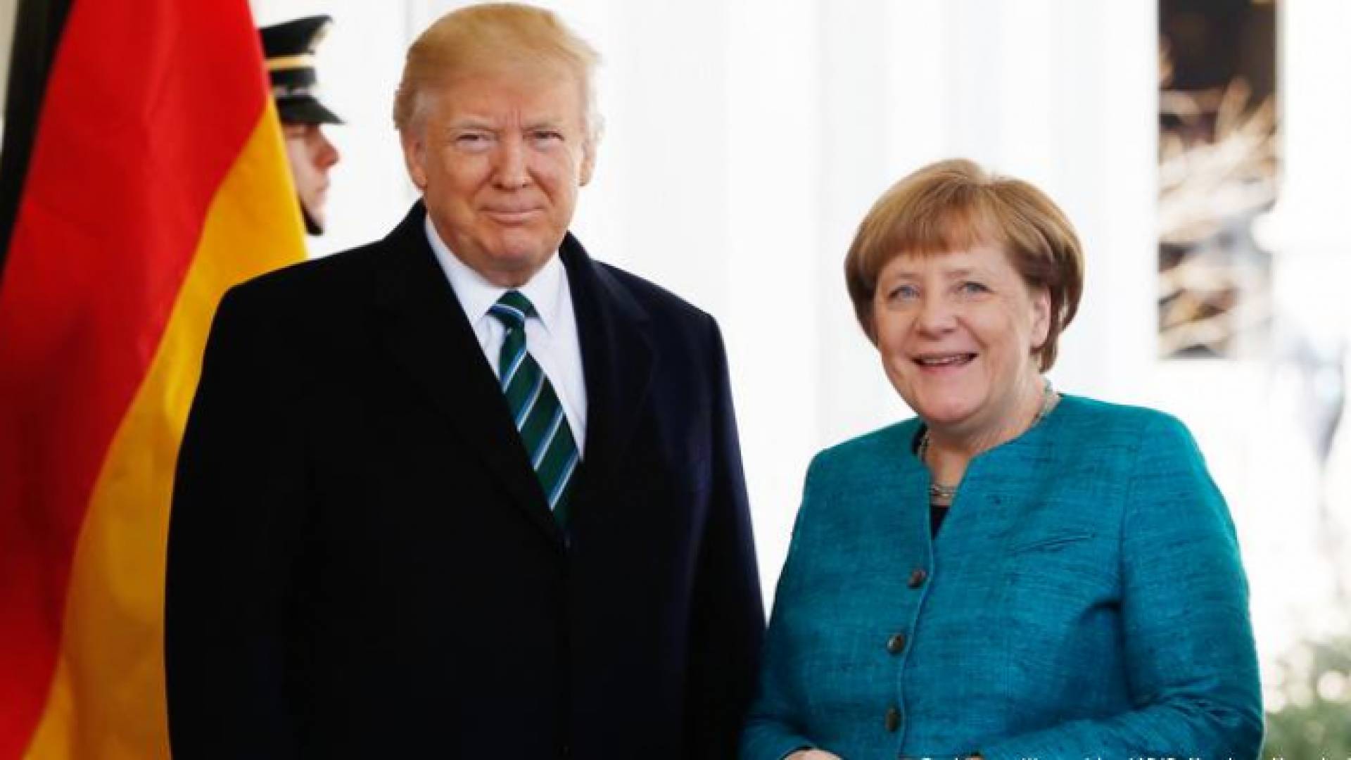 ميركل وترمب - ارشيفية