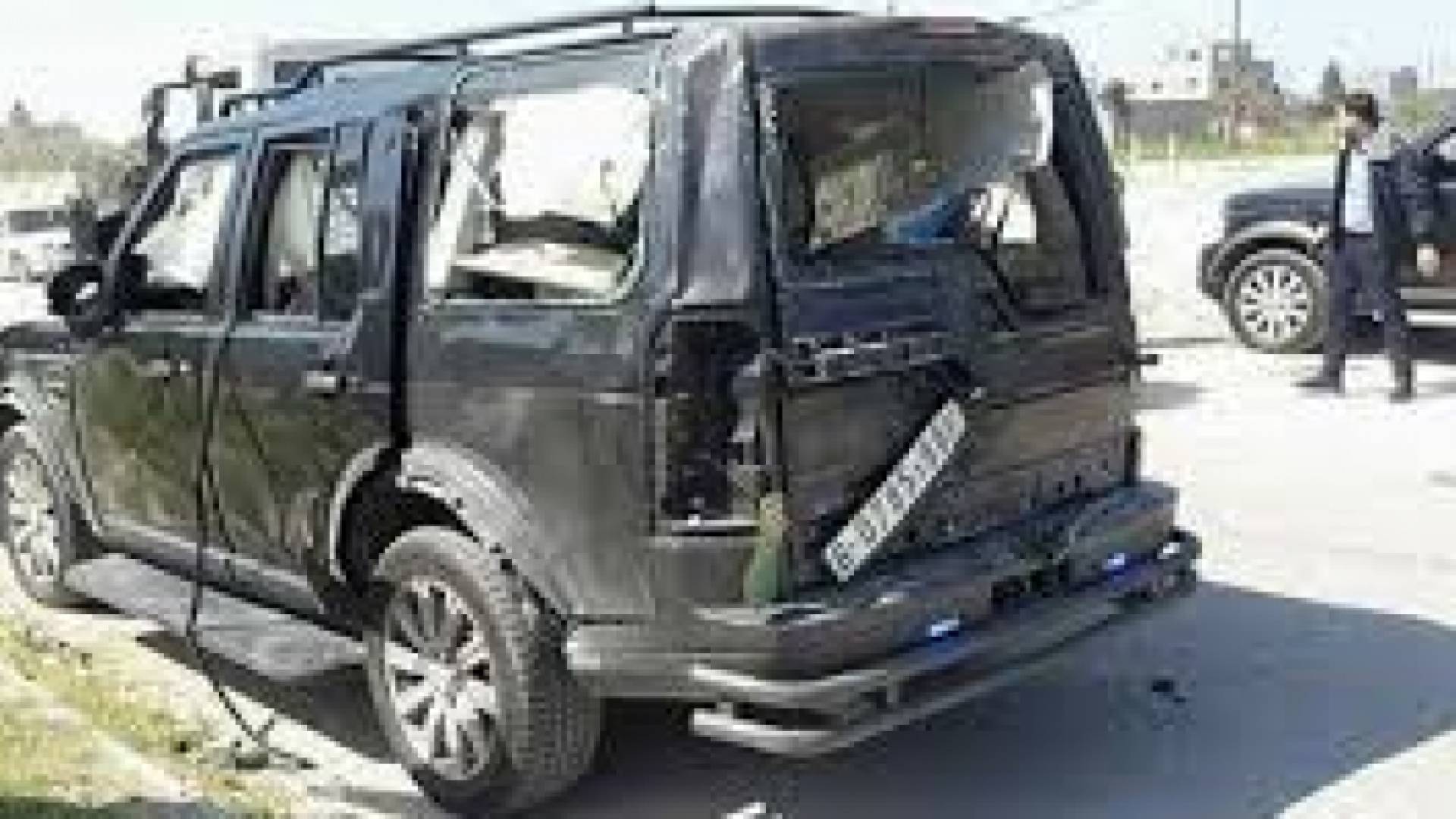 تفجير احدى مركبات موكب الحمدلله