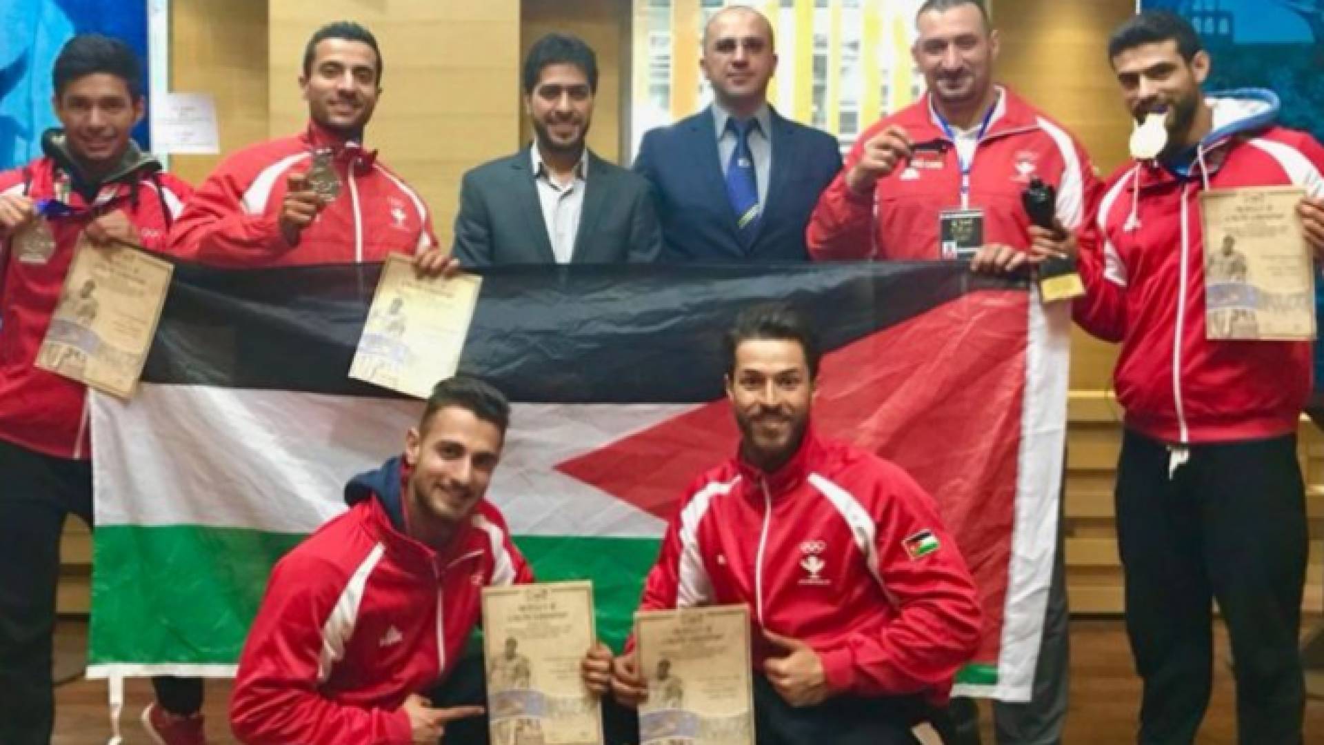 ذهبية وفضيتين لمنتخب بناء الأجسام