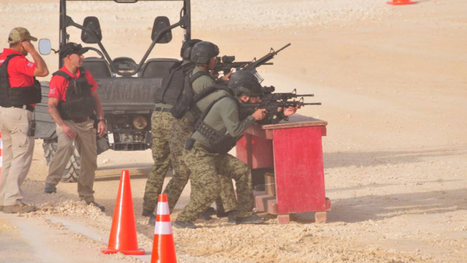 جانب من فاعليات مسابقة المحارب الدولية العاشرة