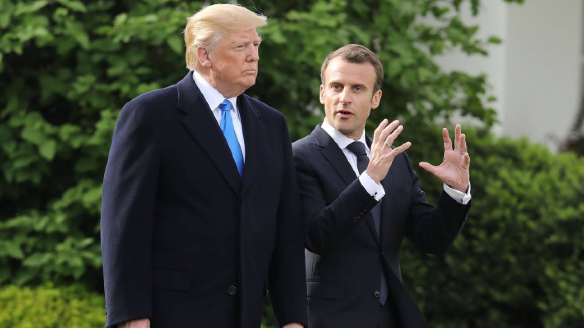 ماكرون وترمب