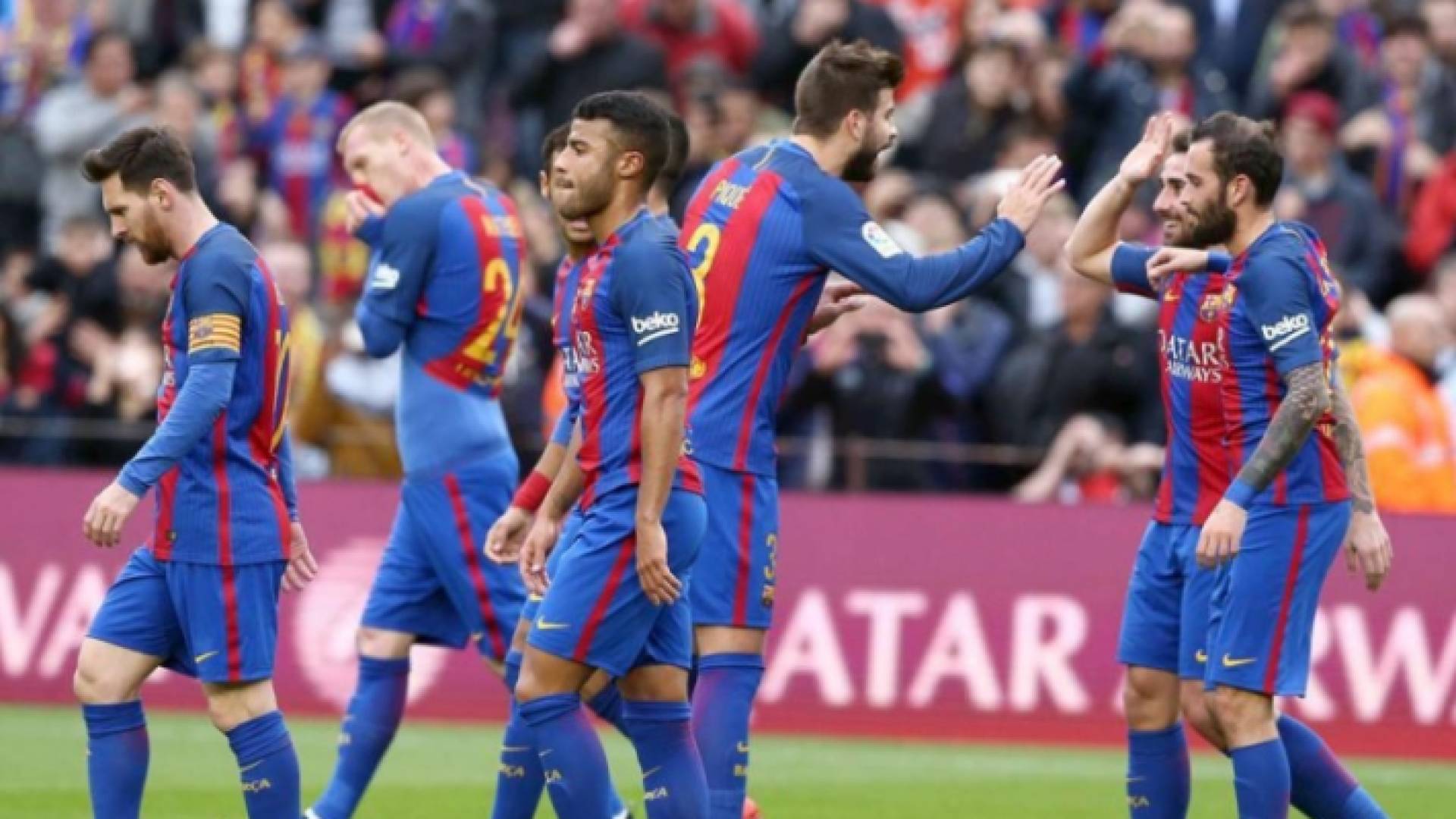 لاعبو برشلونة