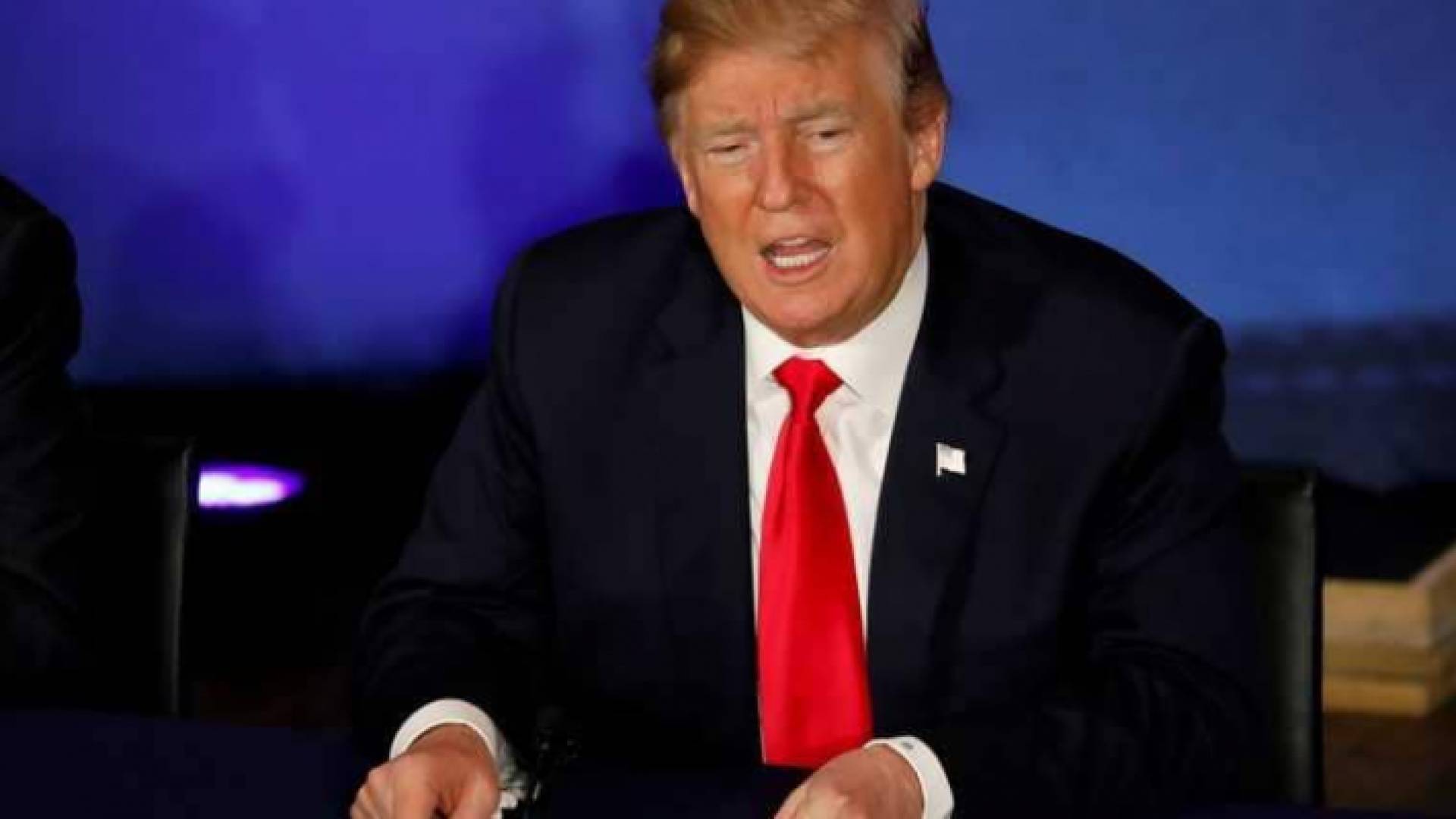 الرئيس الامريكي دنوالد ترمب