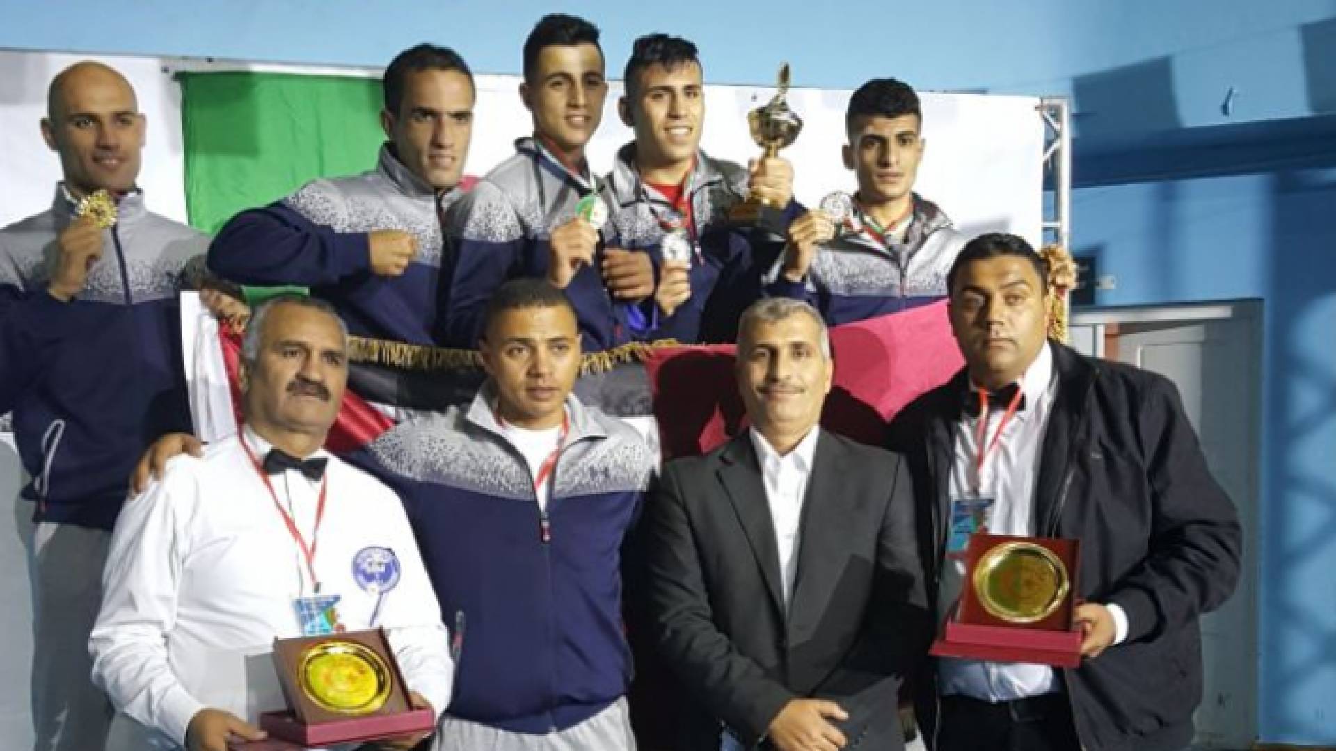 لاعب المنتخب الوطني ومنتخب قوات الدرك للملاكمة عدي الهنداوي