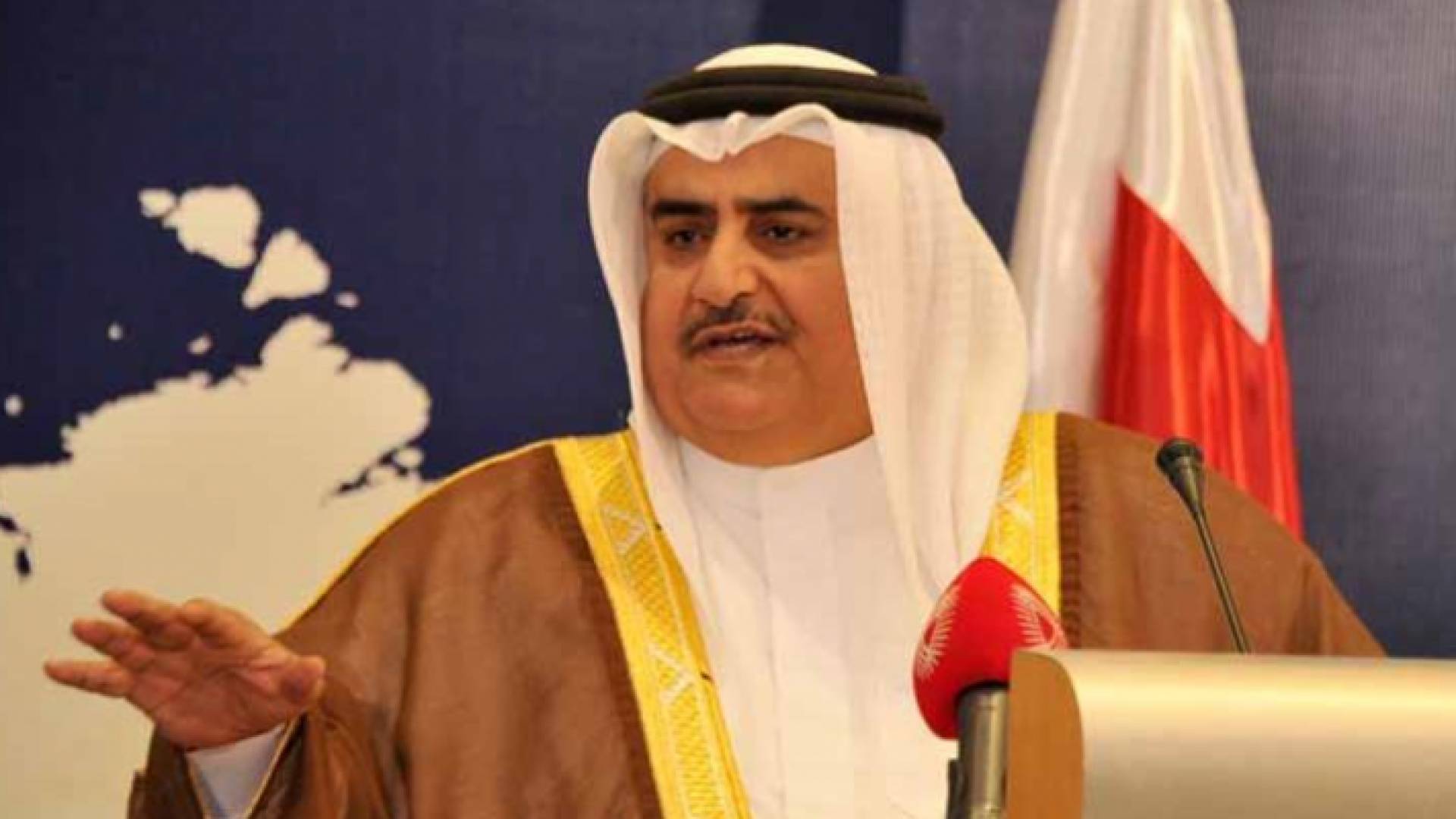وزير الخارجية البحريني الشيخ خالد بن احمد آل خليفة