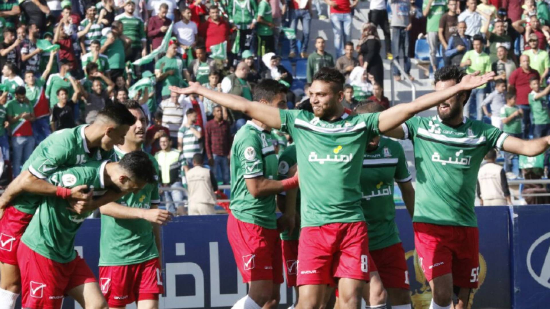 جانب من المباراة