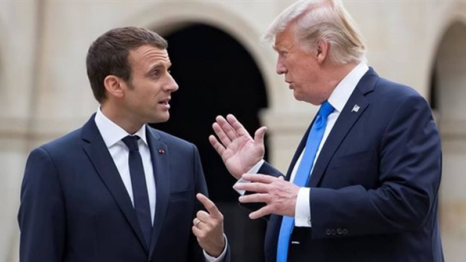 ماكرون وترمب