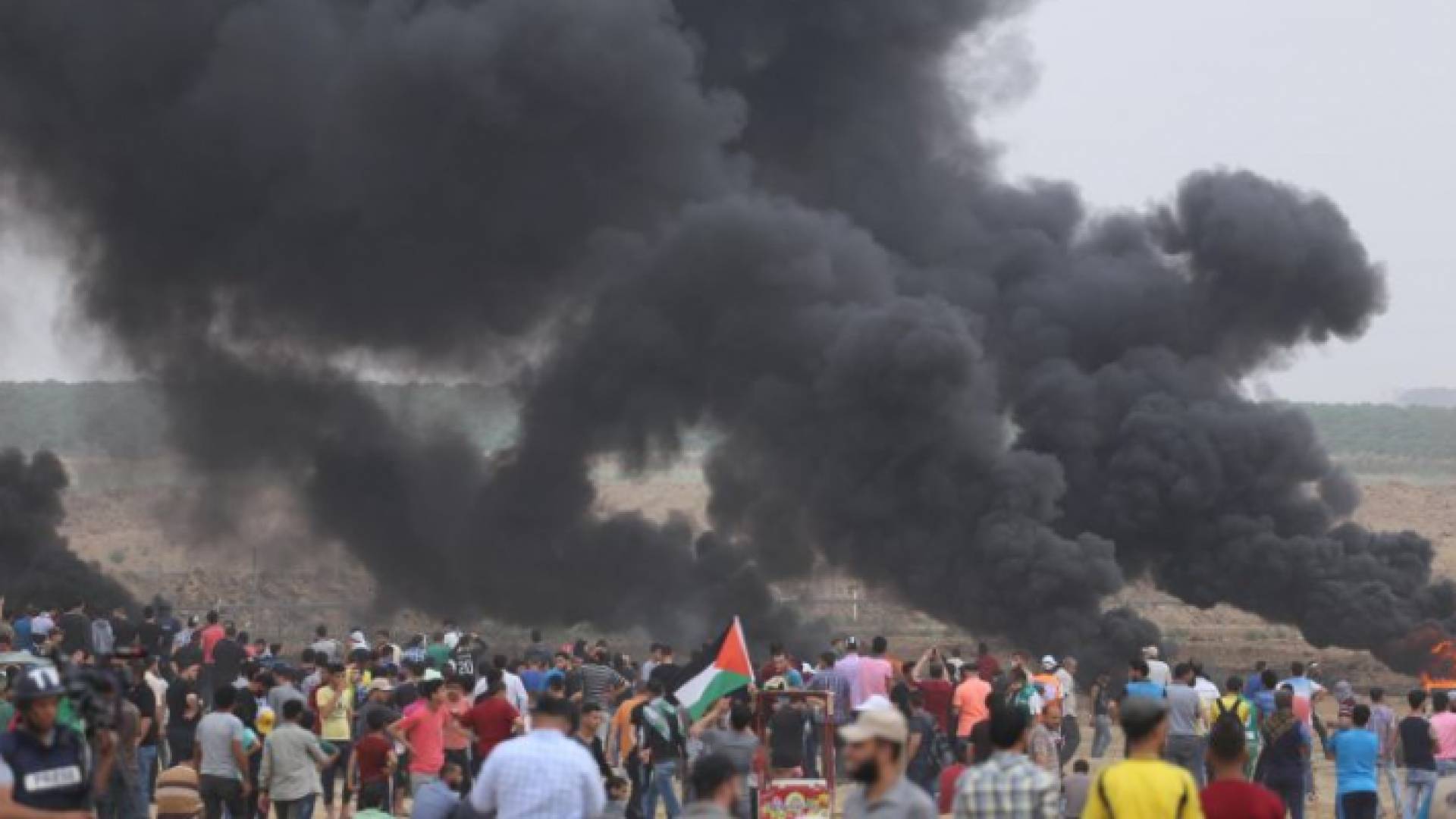 إصابات في صفوف الفلسطينيين برصاص الاحتلال بـ "مسيرة العودة"