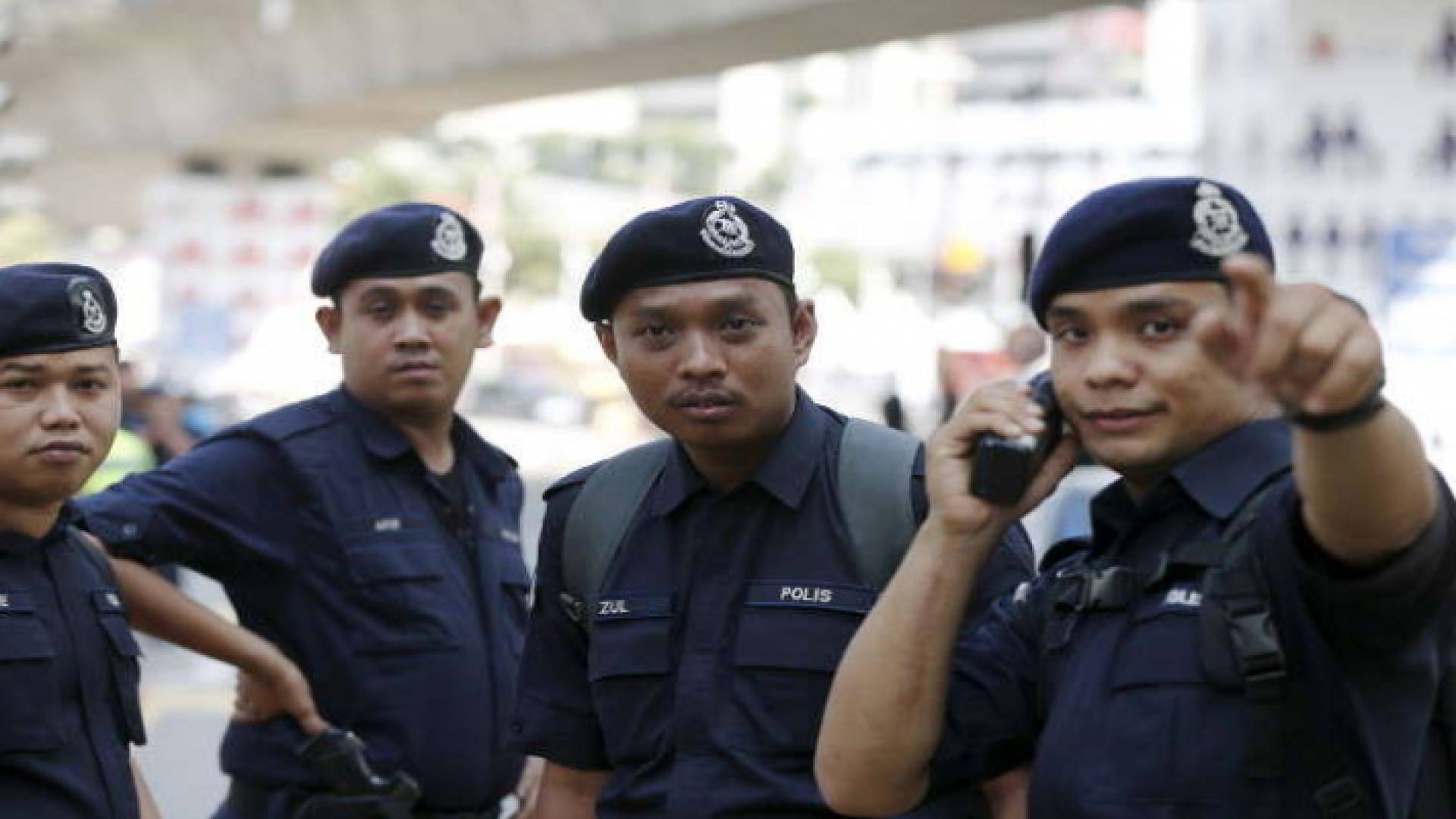 عناصر من الشرطة الماليزية