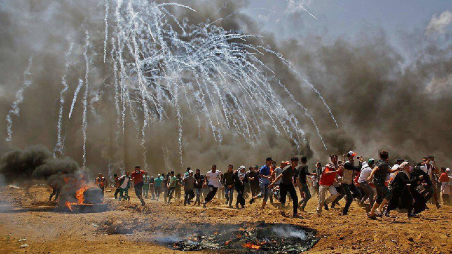 صورة من مسيرة العودة