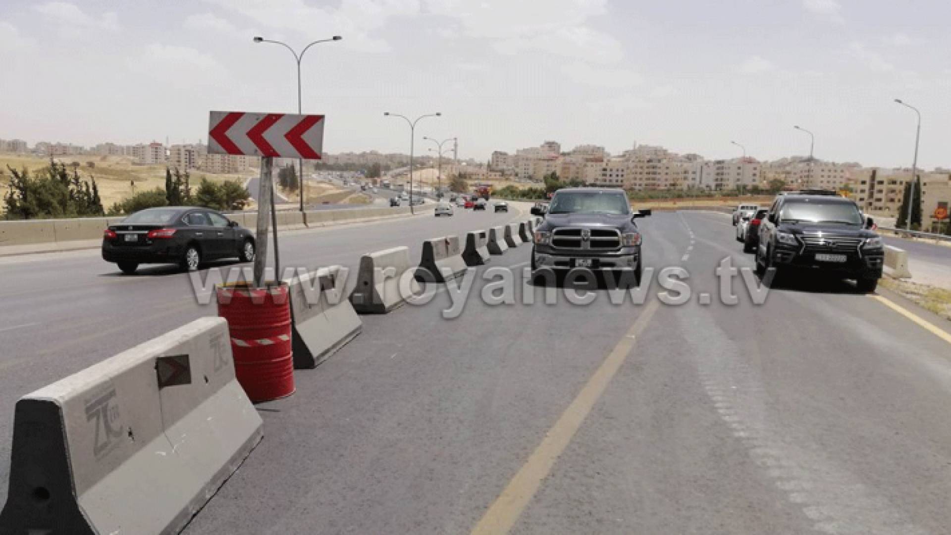 افتتاح المرحلة الأولى من مشروع تقطاع الصحابة على طريق المطار