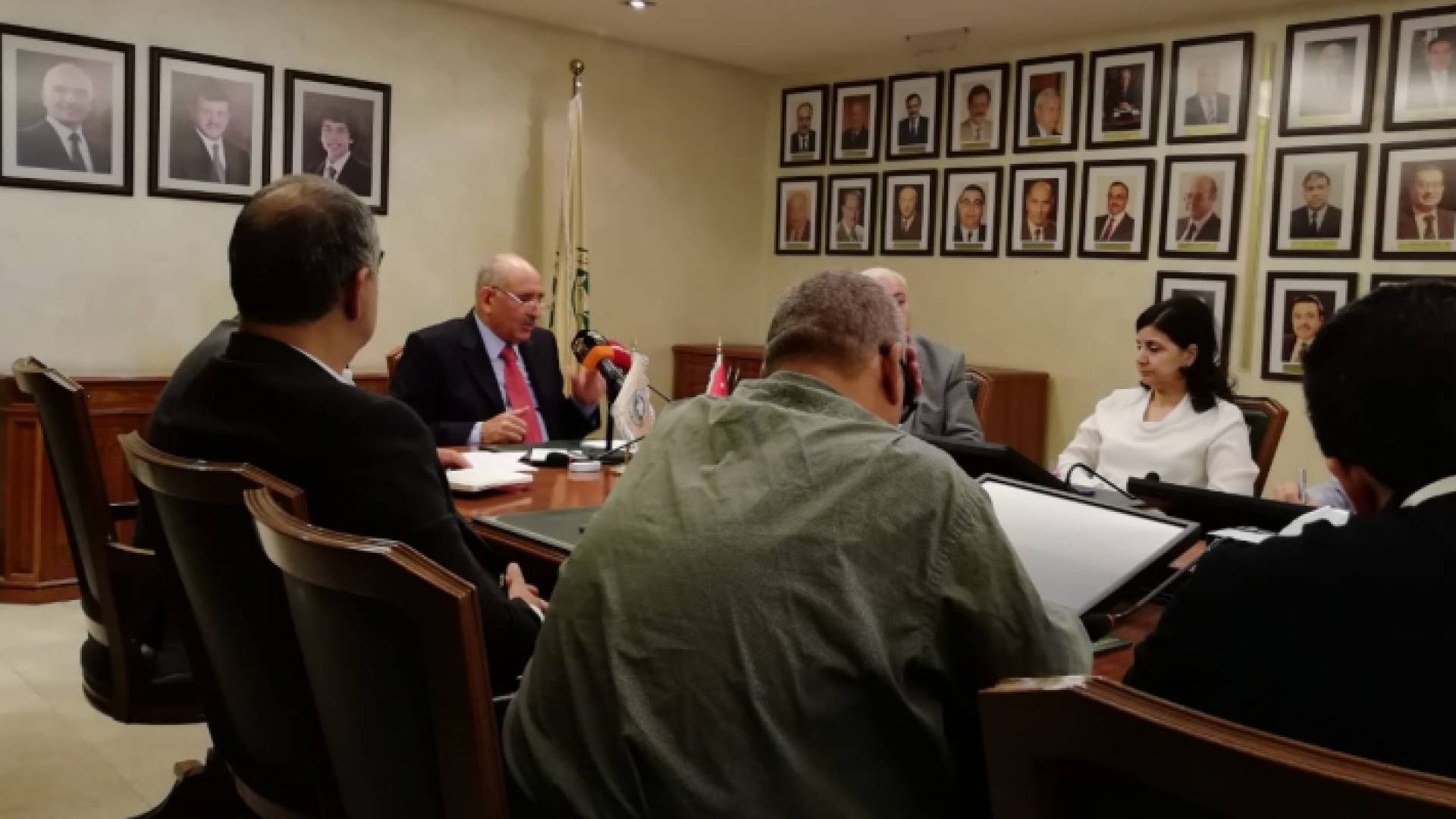 جانب من الاجتماع