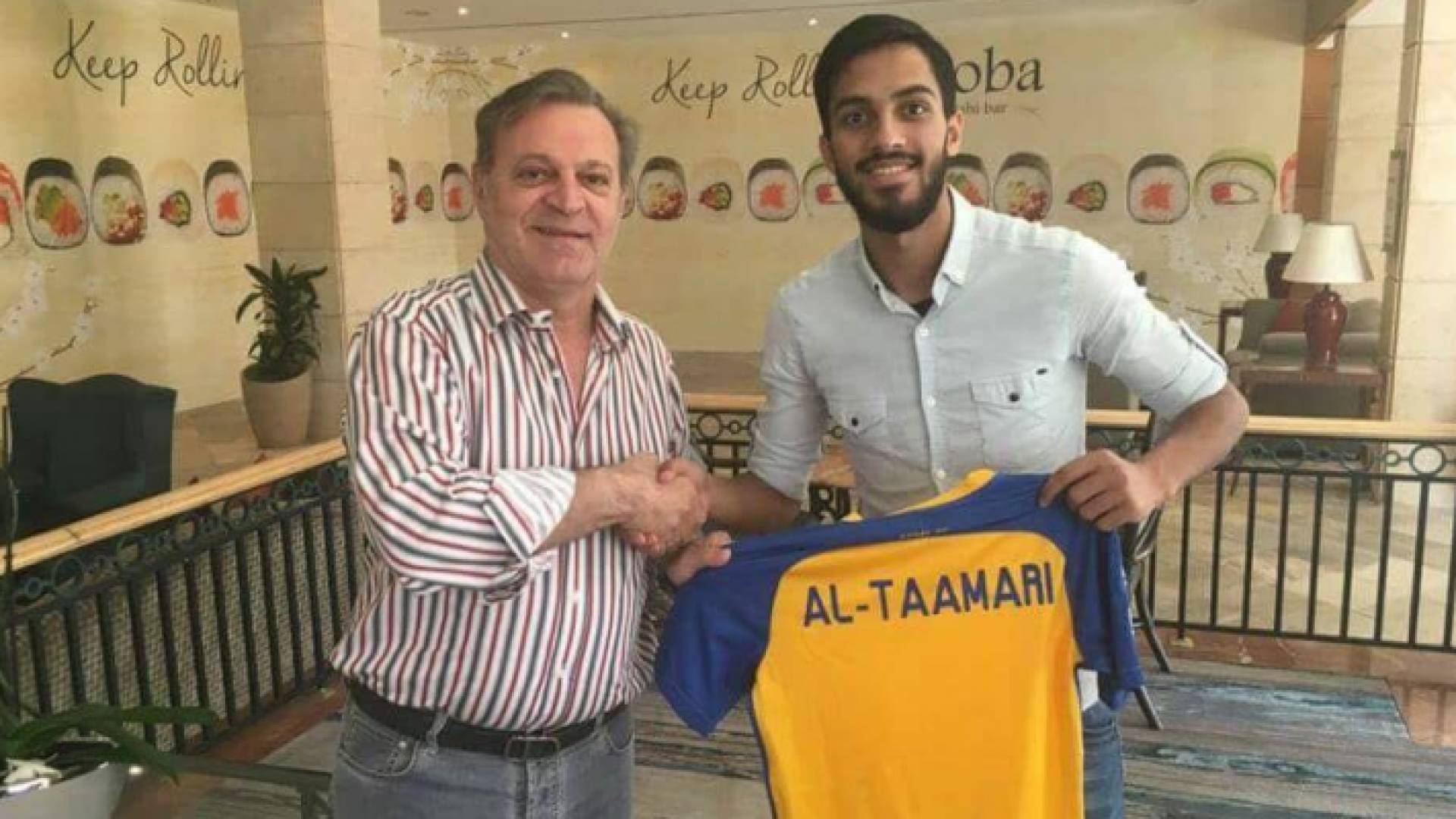 التعمري يوقع لابويل