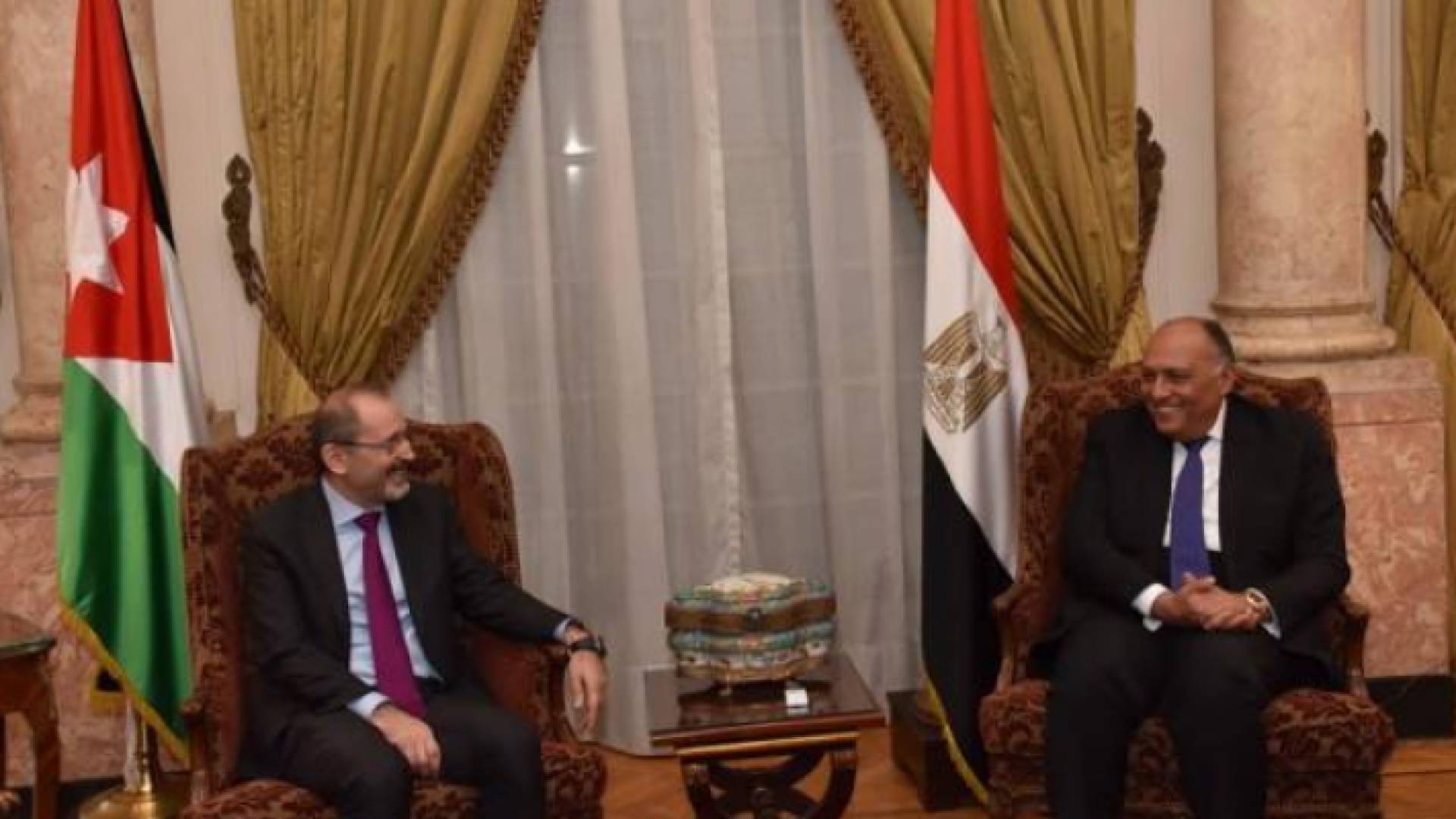 الصفدي وشكري - ارشيفية