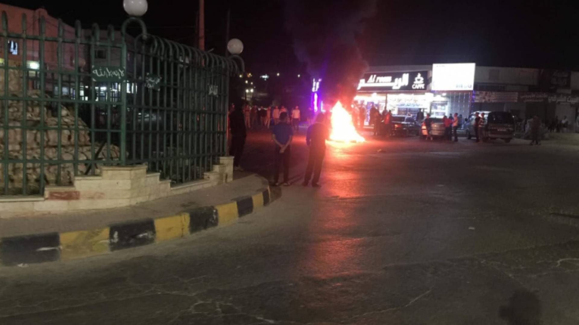 احتجاجات في اربد