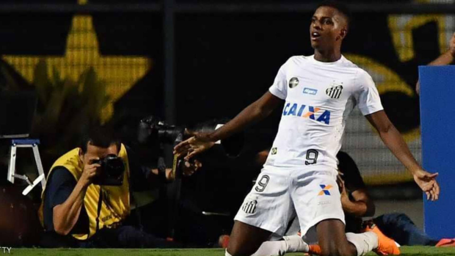 رودريغو تألق مع سانتوس الموسم الماضي