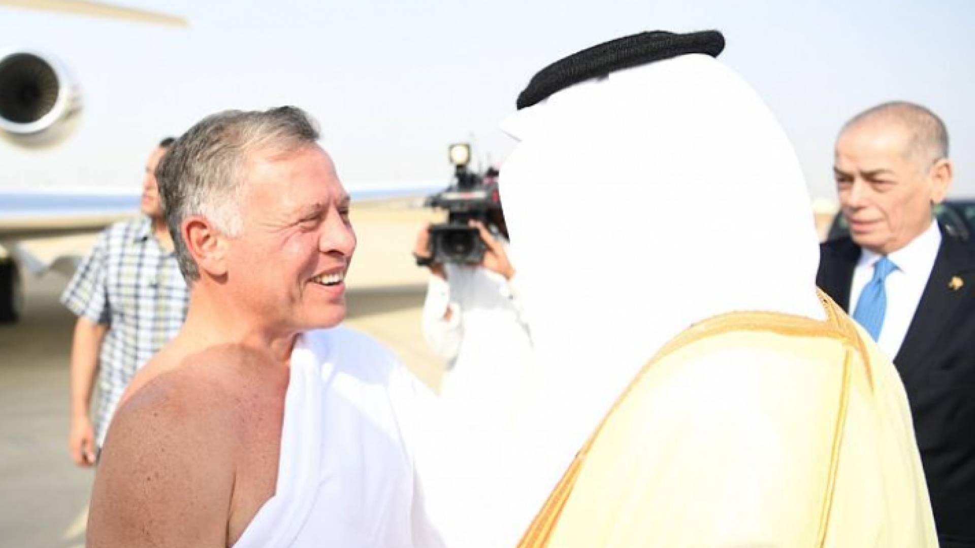 جلالة الملك عبدالله الثاني يصل السعودية