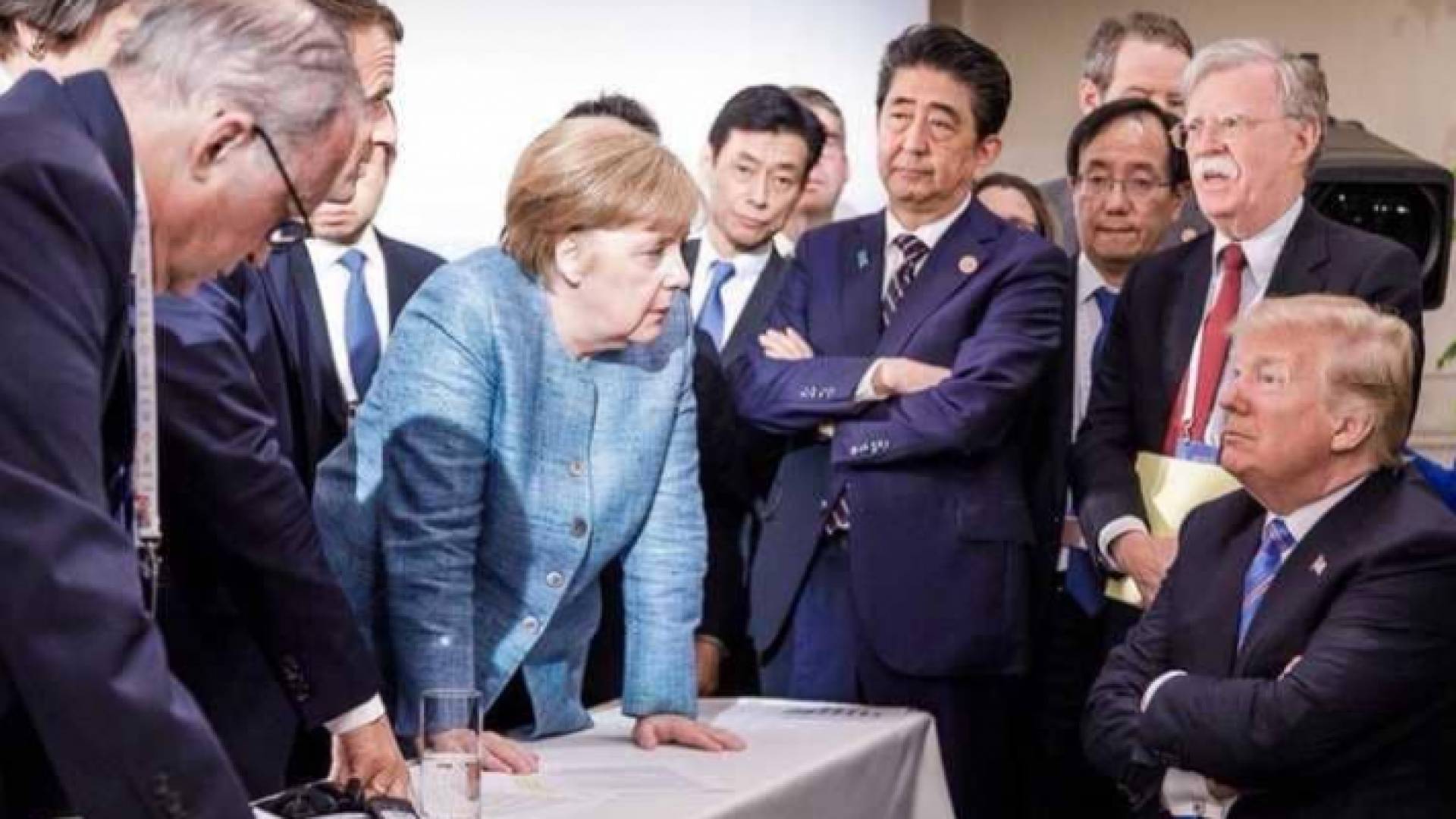 ترمب سحب التأييد للبيان