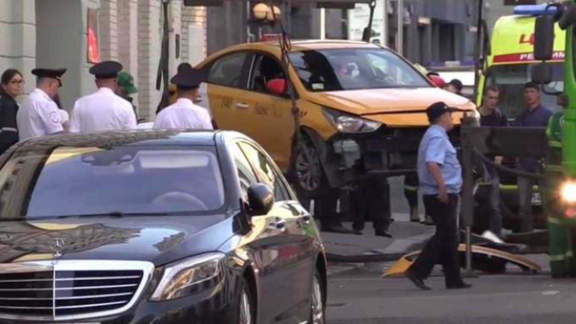 صورة من موقع الحادثة في موسكو