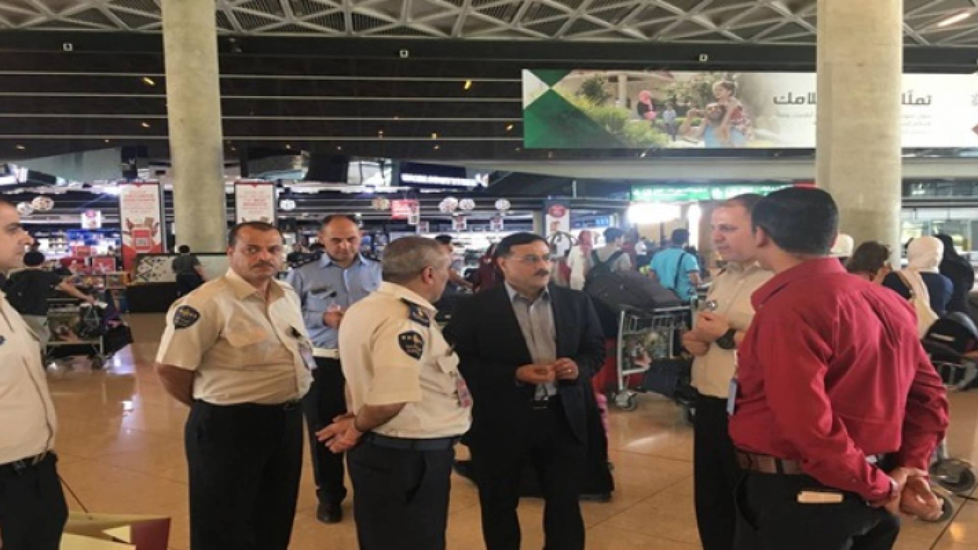 جانب من الزيارة