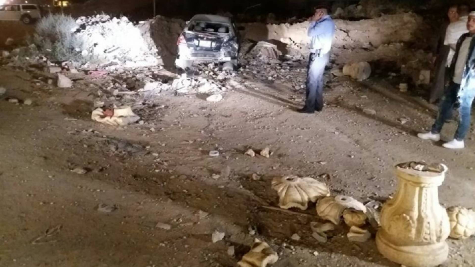 حادث دهس وقع بمنطقة اتوستراد الزرقاء/عمان