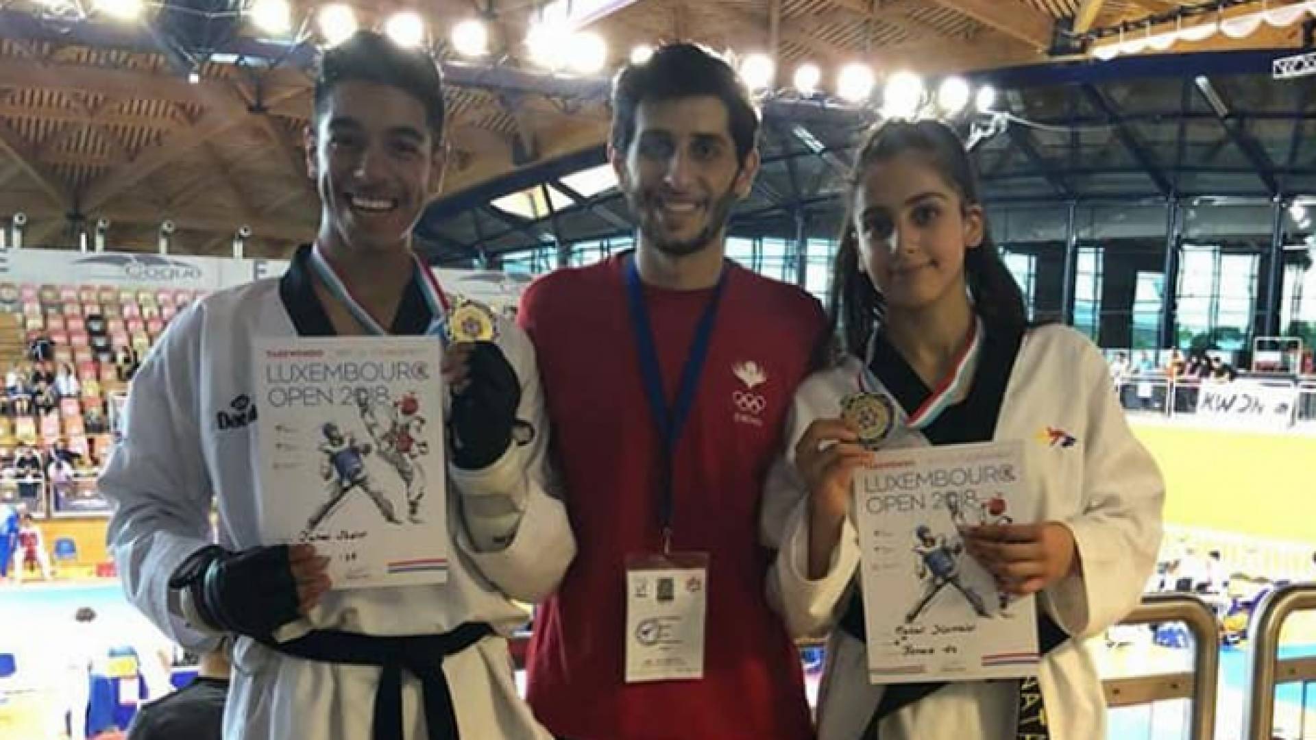 ميداليتان ذهبيتان للاردن ببطولة لوكسمبورغ للتايكواندو