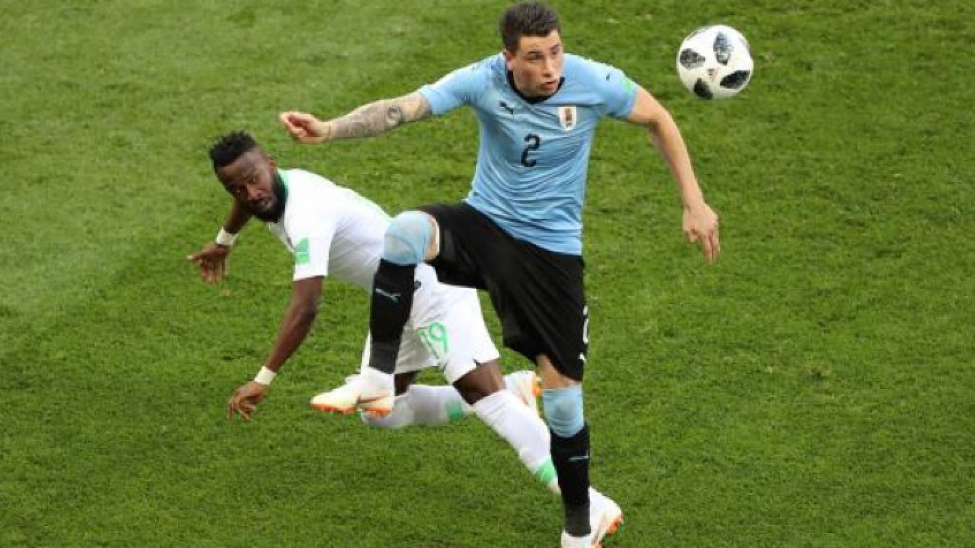 صورة من المباراة