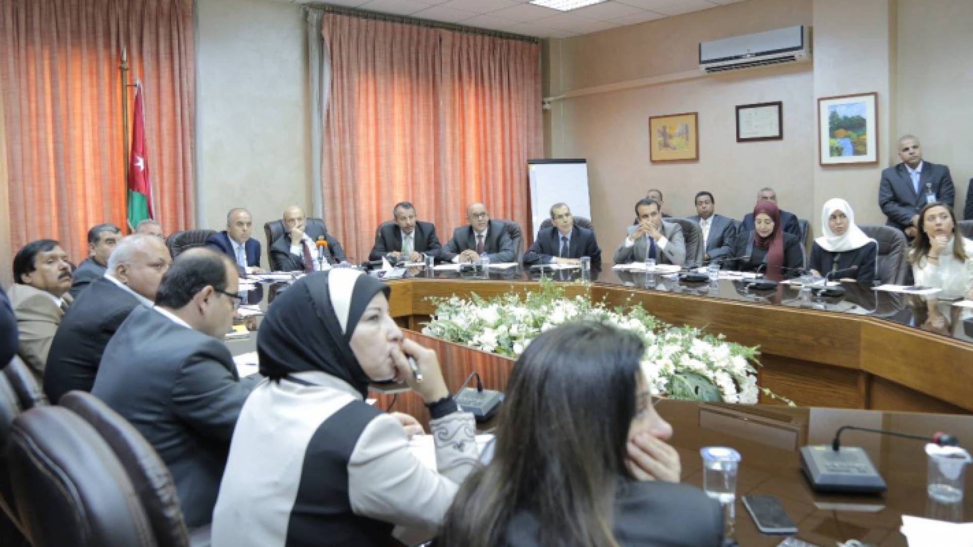 جانب من الزيارة