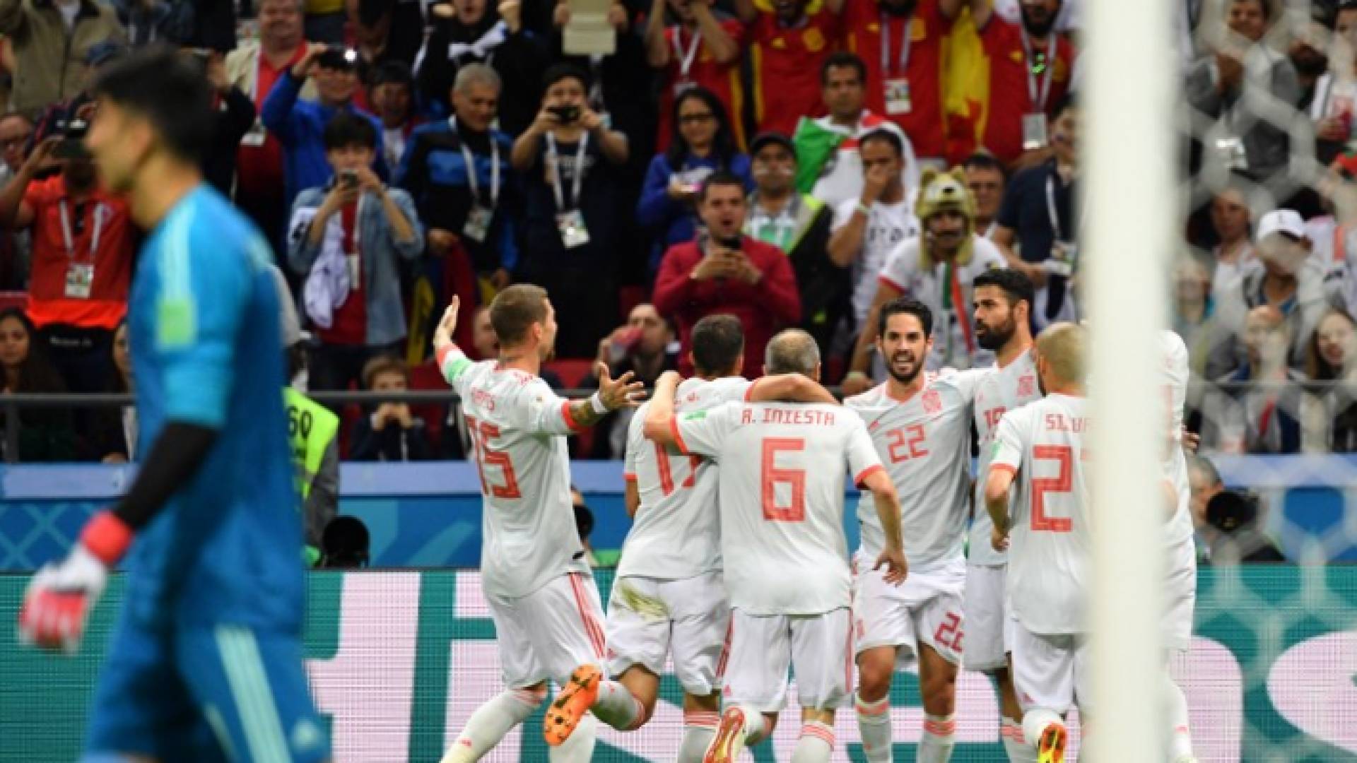 من المباراة