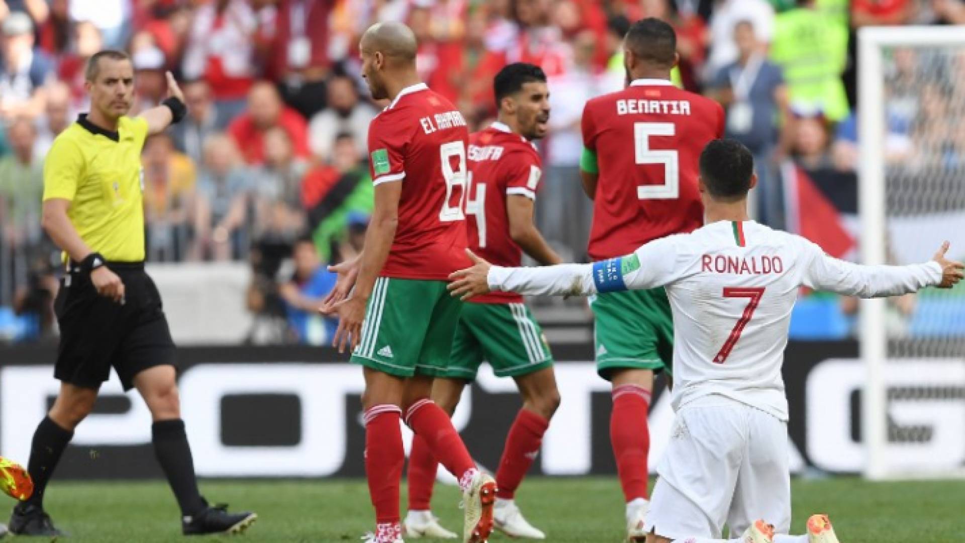 صورة من المباراة