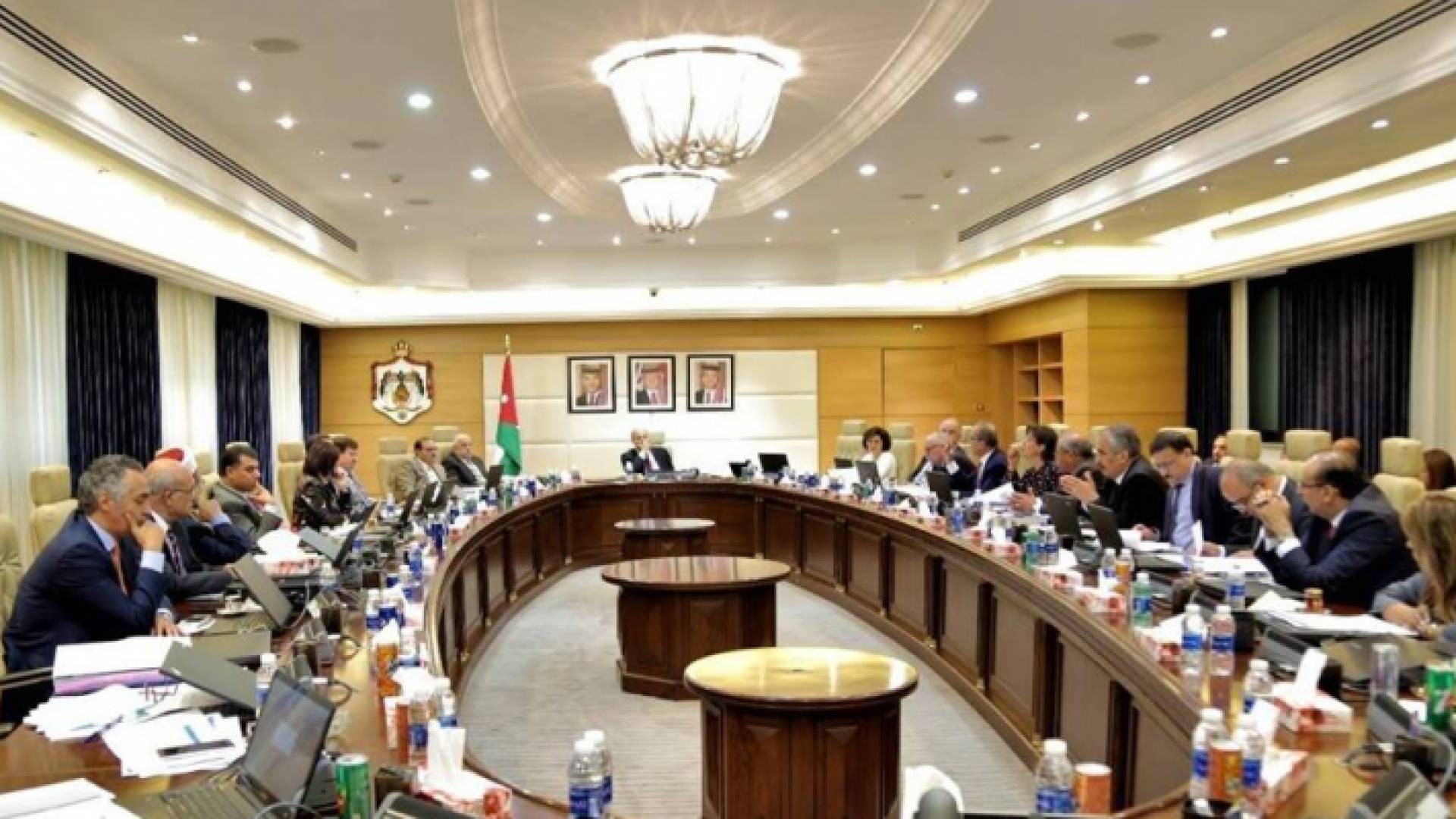 جانب من اجتماع مجلس الوزراء