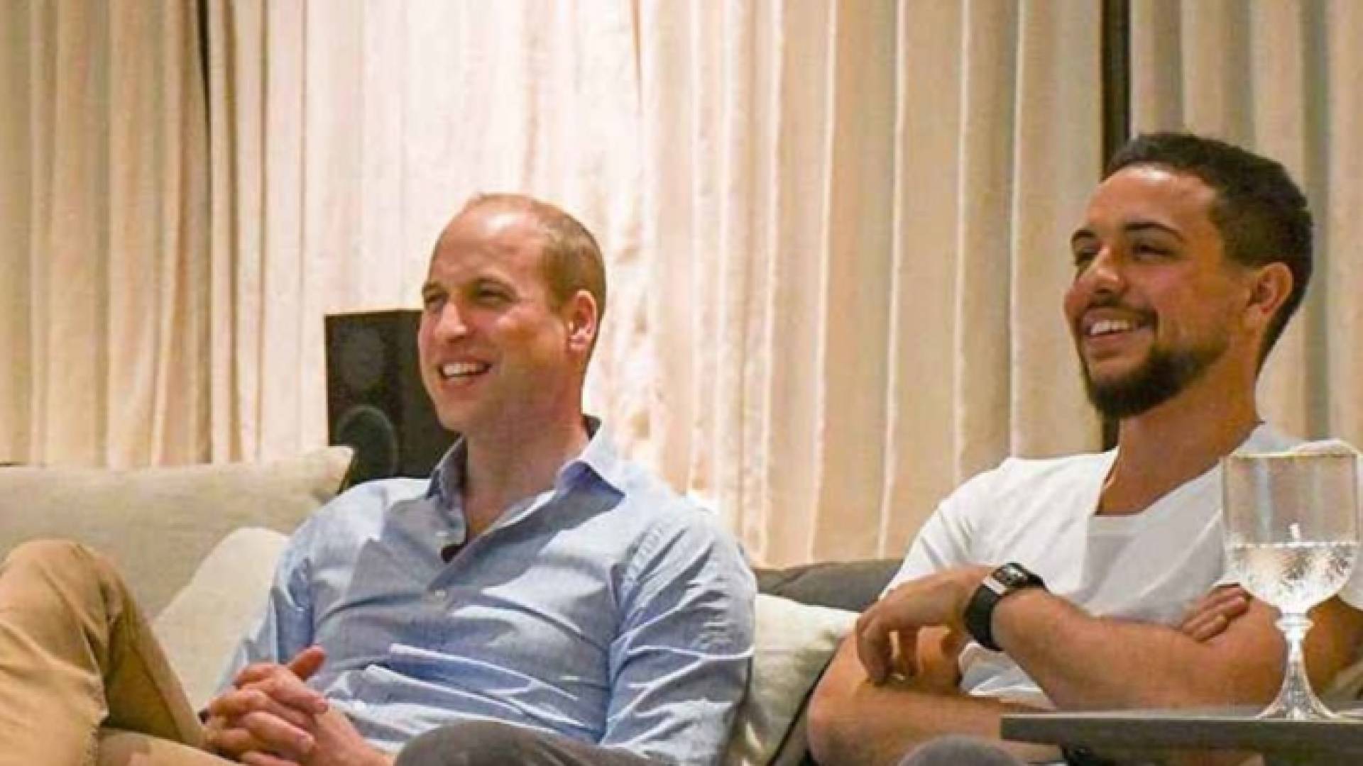 الصورة التي نشرها ولي العهد على انستجرام