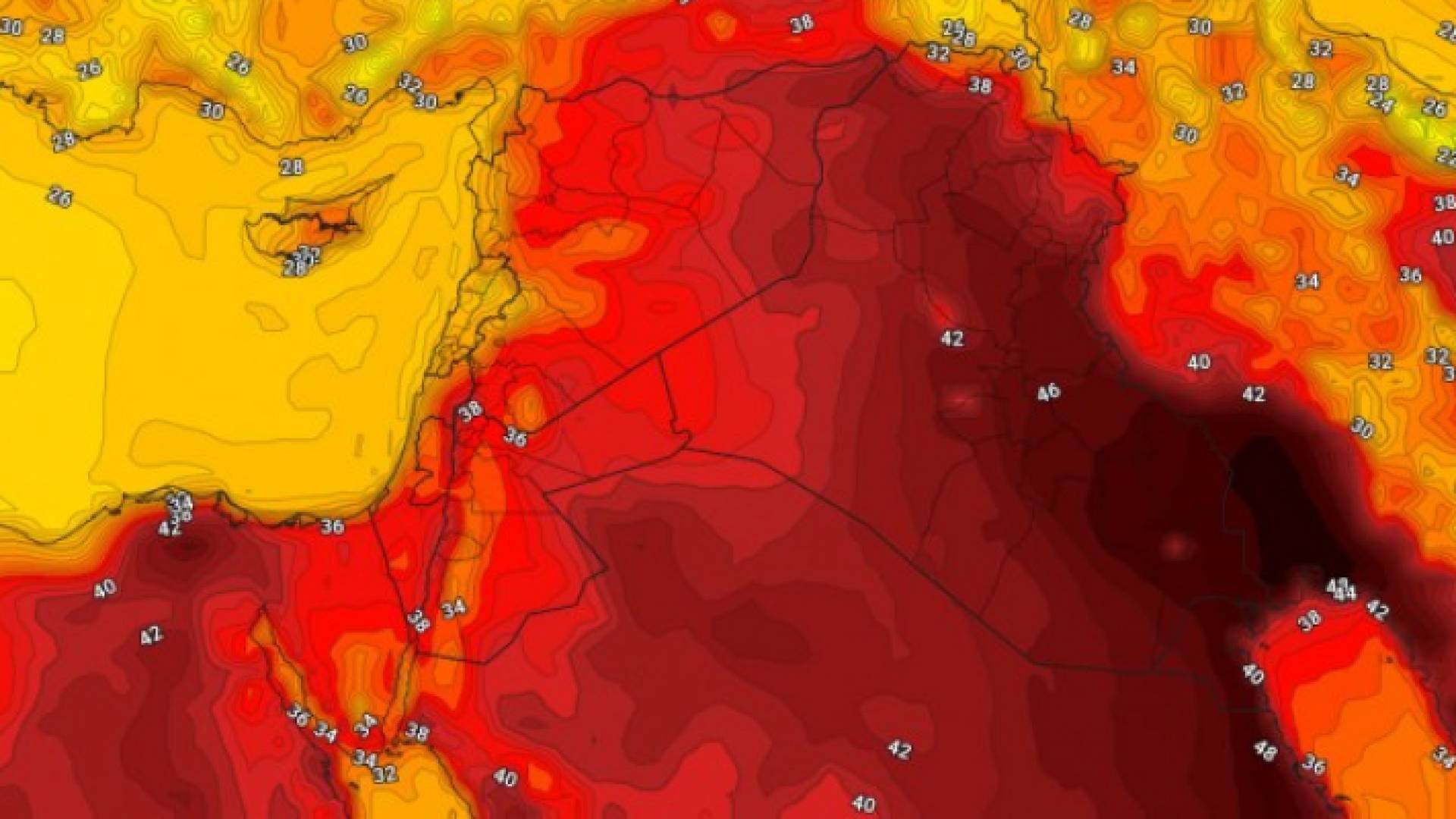 صورة للخرائط الجوية
