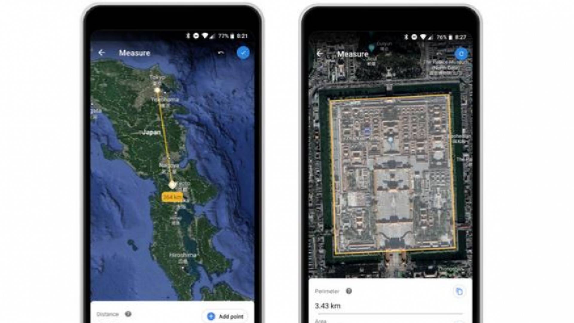 جوجل تطلق أداة قياس للمساحات على Google Earth