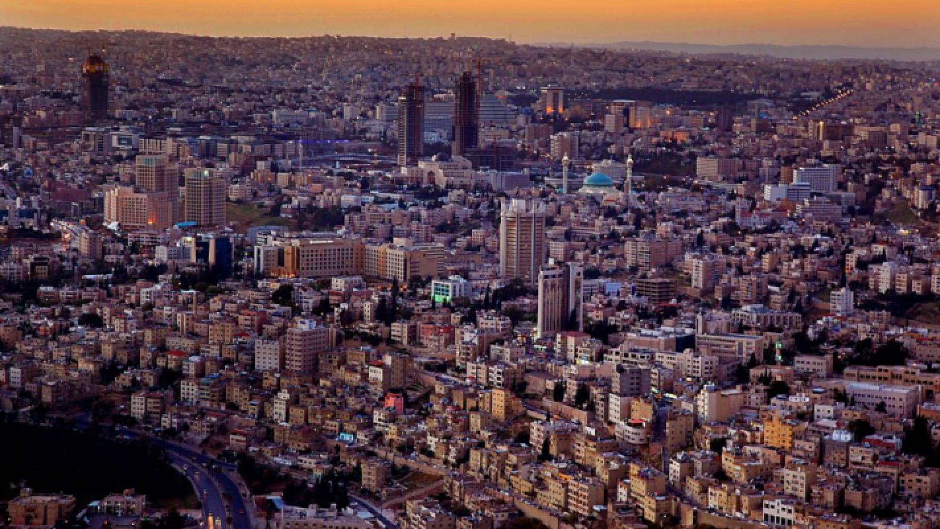 جانب من العاصمة عمان