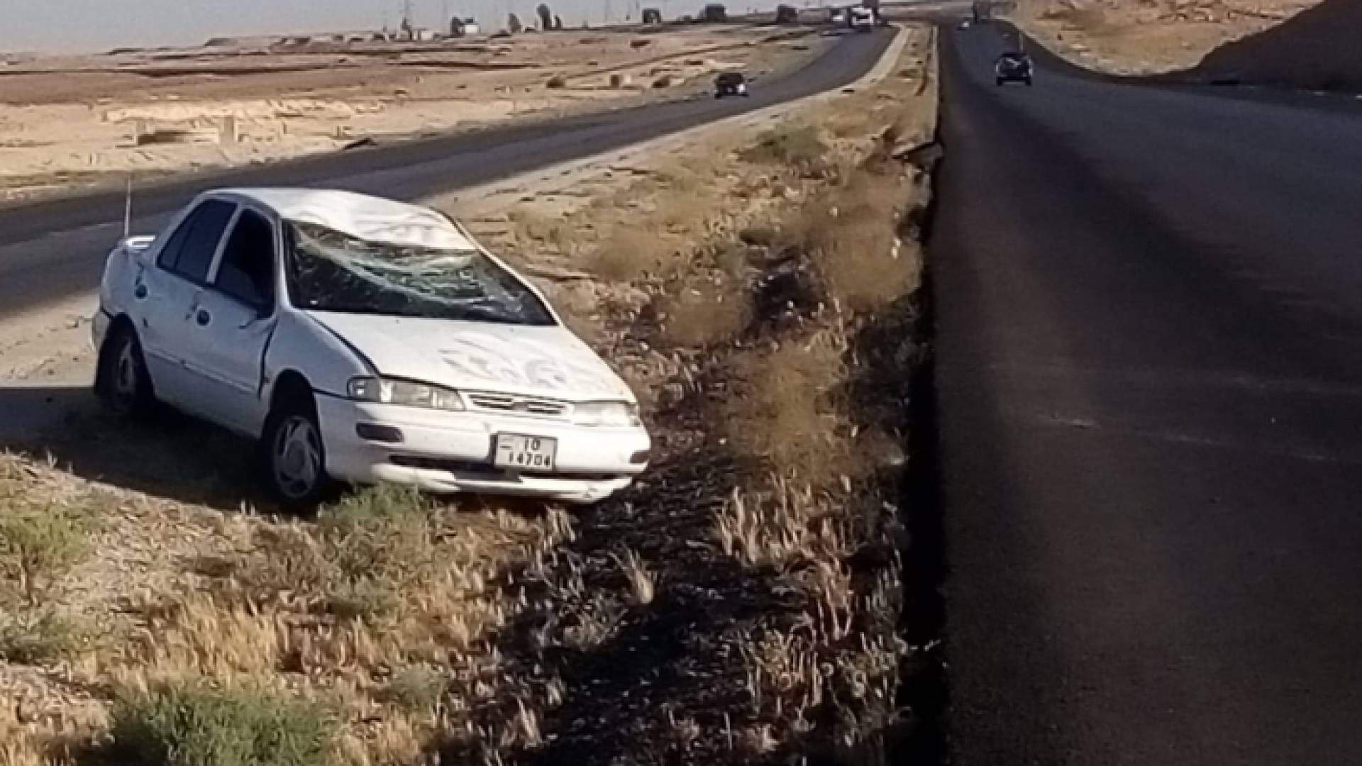 الصورة من مكان الحادث