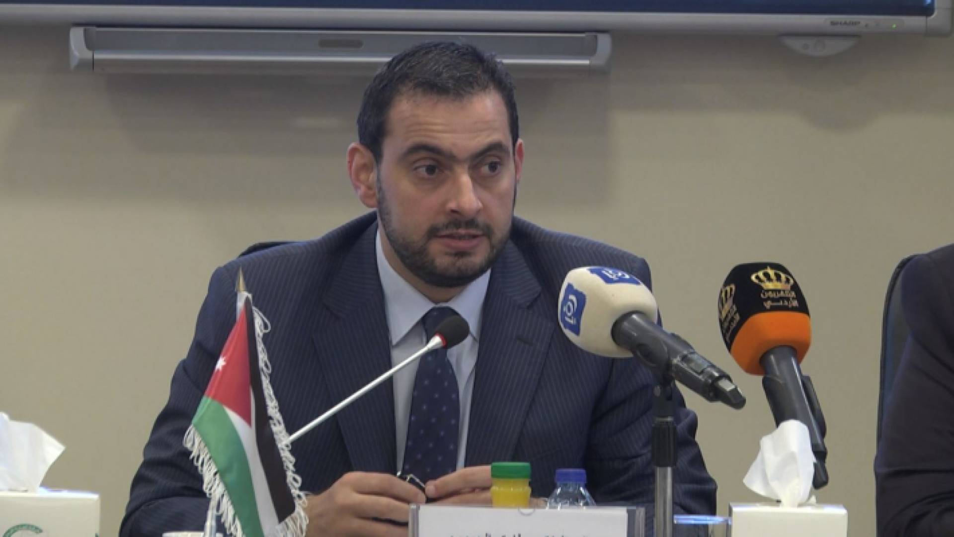 وزير الصناعة والتجارة والتموين الدكتور طارق الحموري