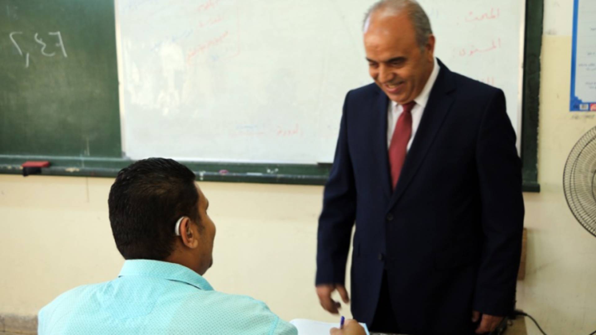 جانب من الزيارة التفقدية