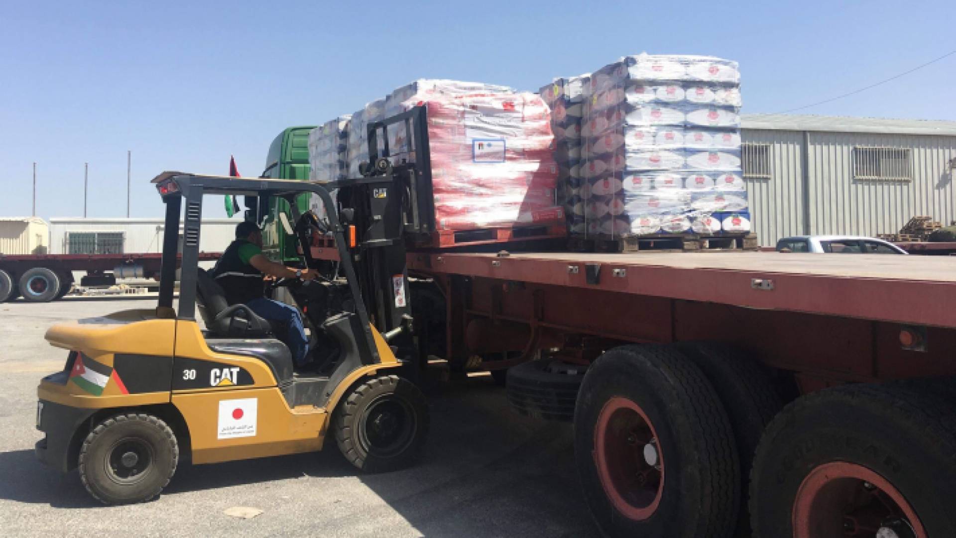 "الهيئة الخيرية" تسير قافلة مساعدات للضفة الغربية